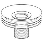Adaptador de sifón d125 de Geberit, para urinarios